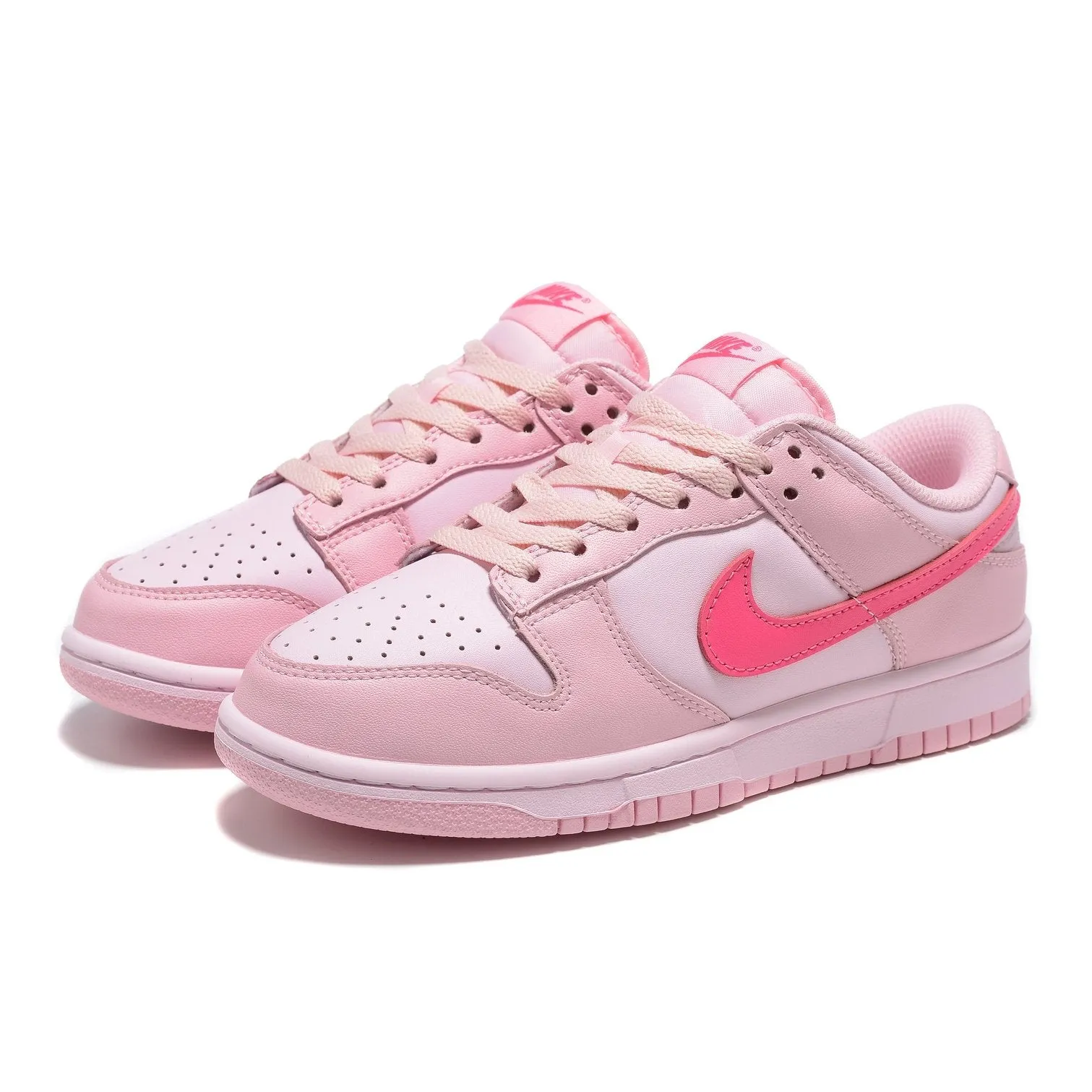 Tested NIKE DUNK TRIPLE LOW x Five-star PINK