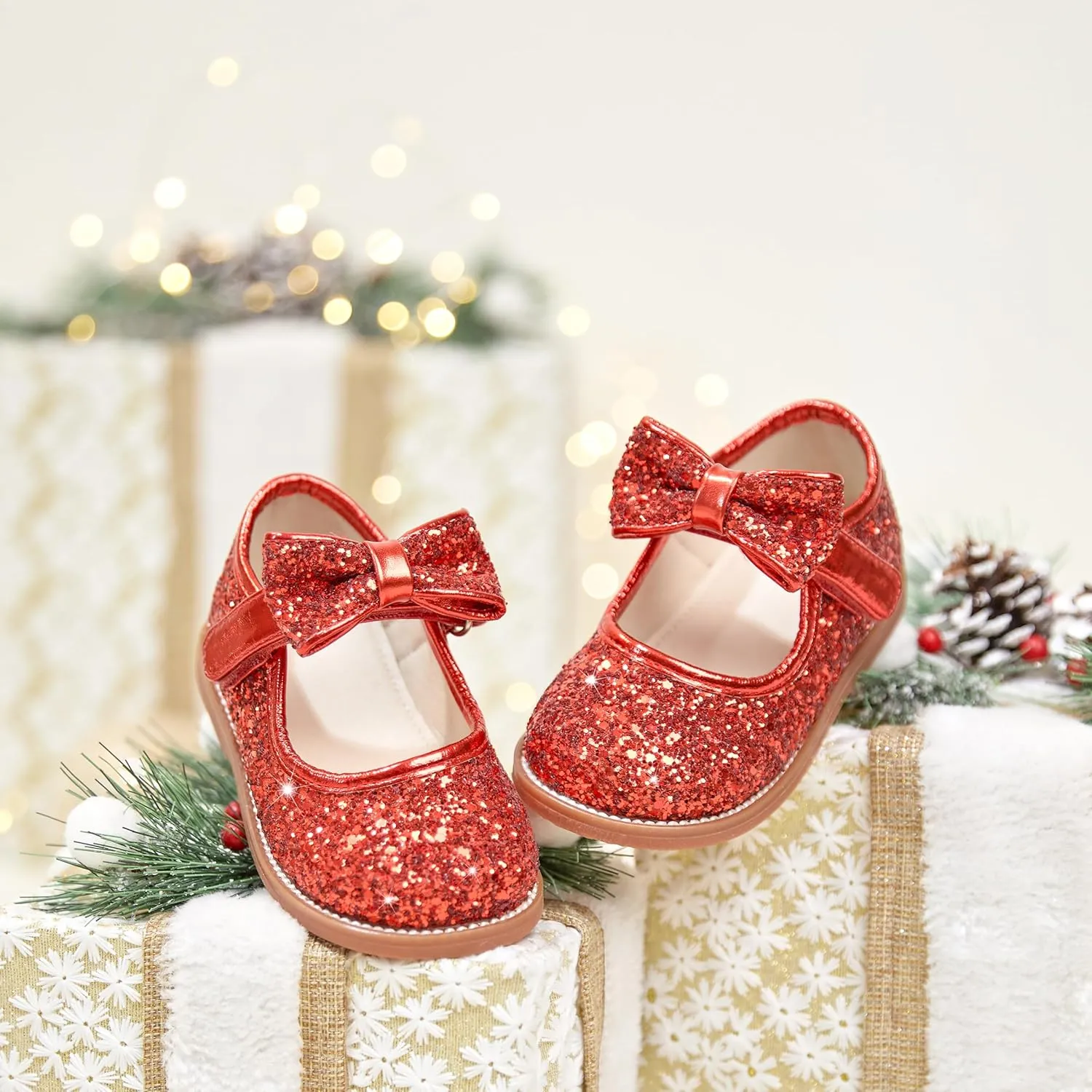 Toddler Girl Mary Jane Dress Oxford Shoes-Little Girl School Uniform Shoes for Wedding Party