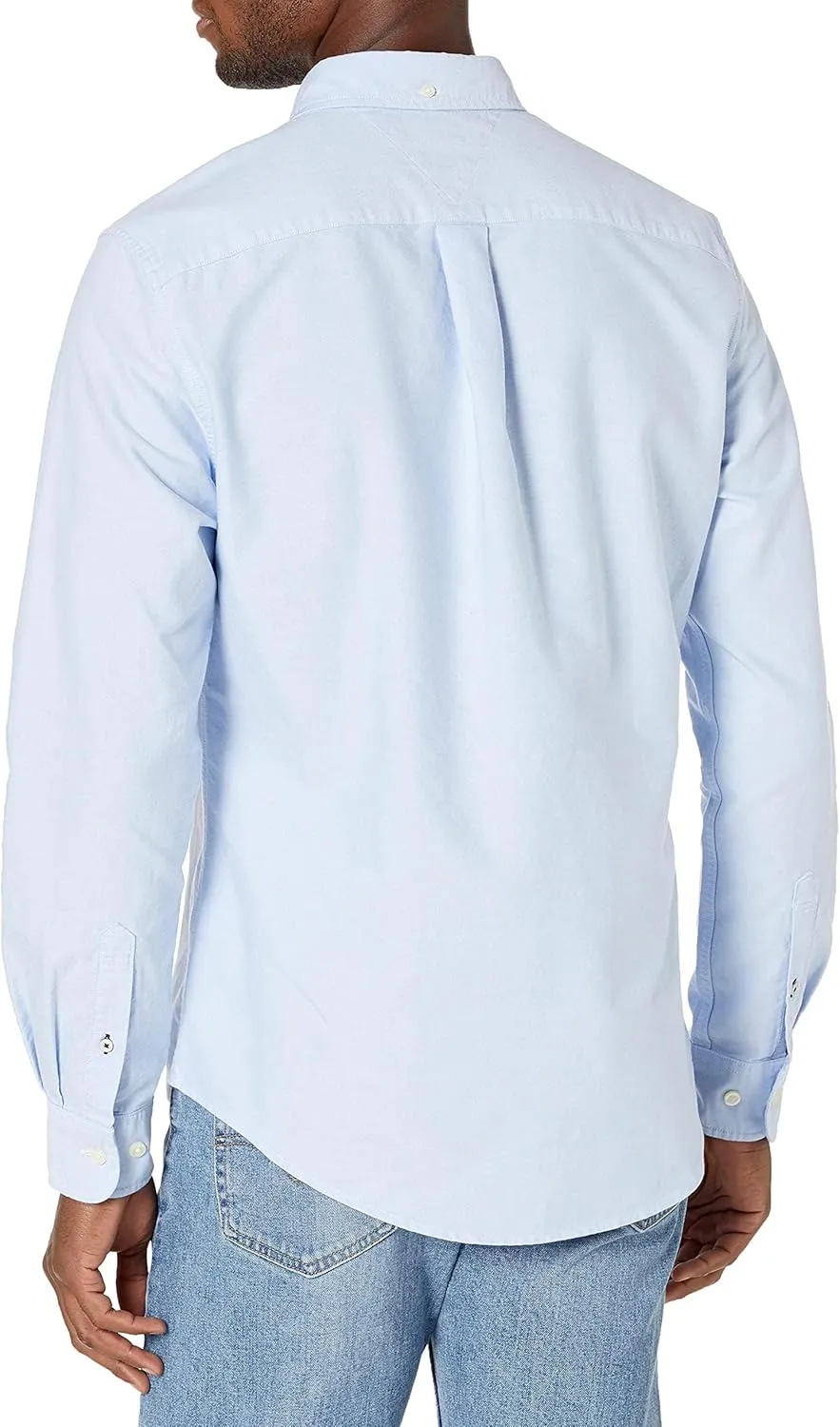 Tommy Hilfiger Men's Long Sleeve Button Down Oxford Shirt in Regular Fit