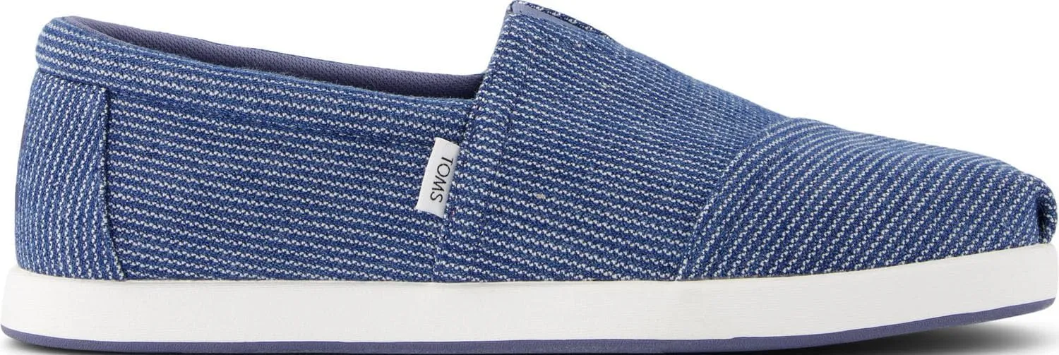 TOMS Men's Alpargata Recycled Cotton Canvas Loafer