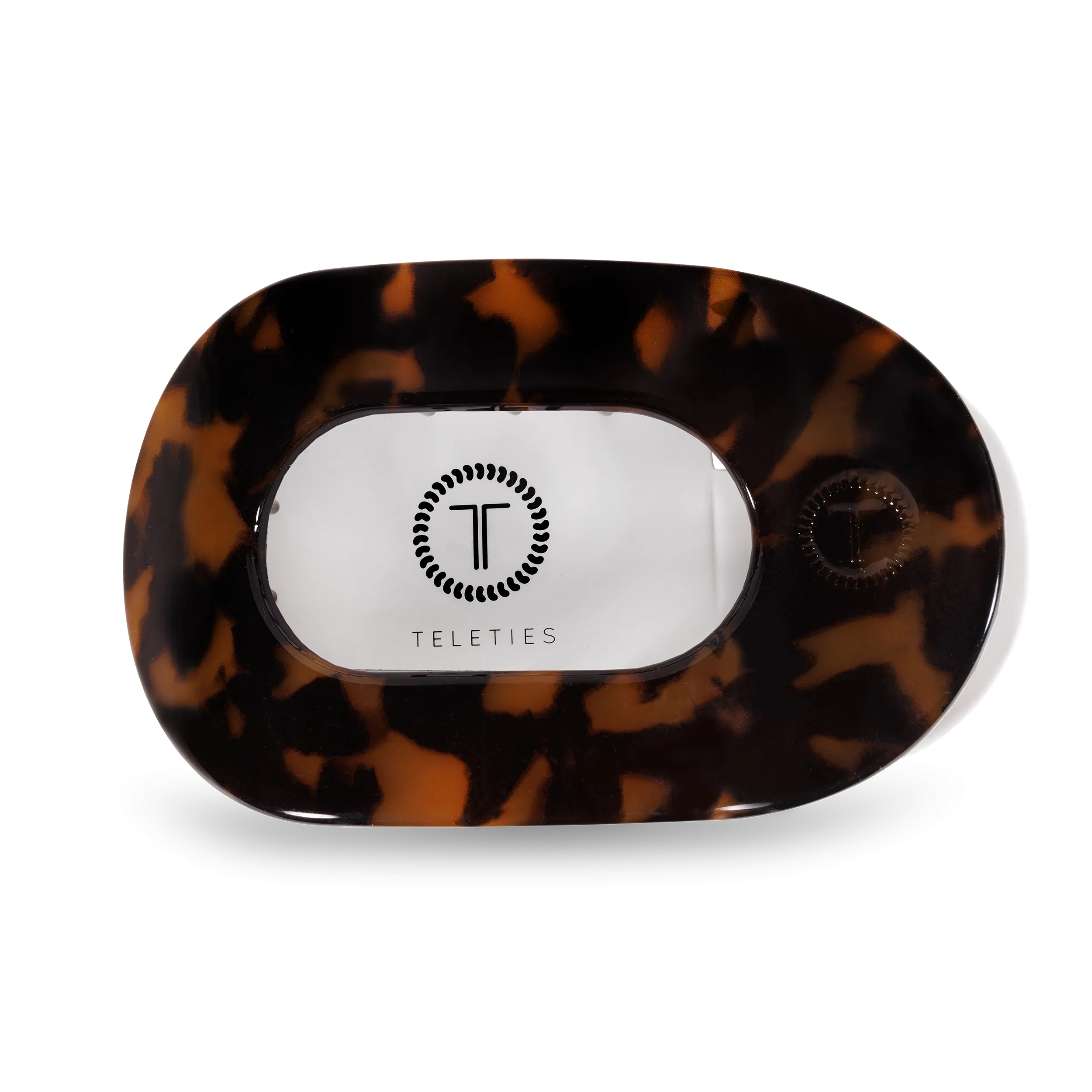 Tortoise Flat Round Clip