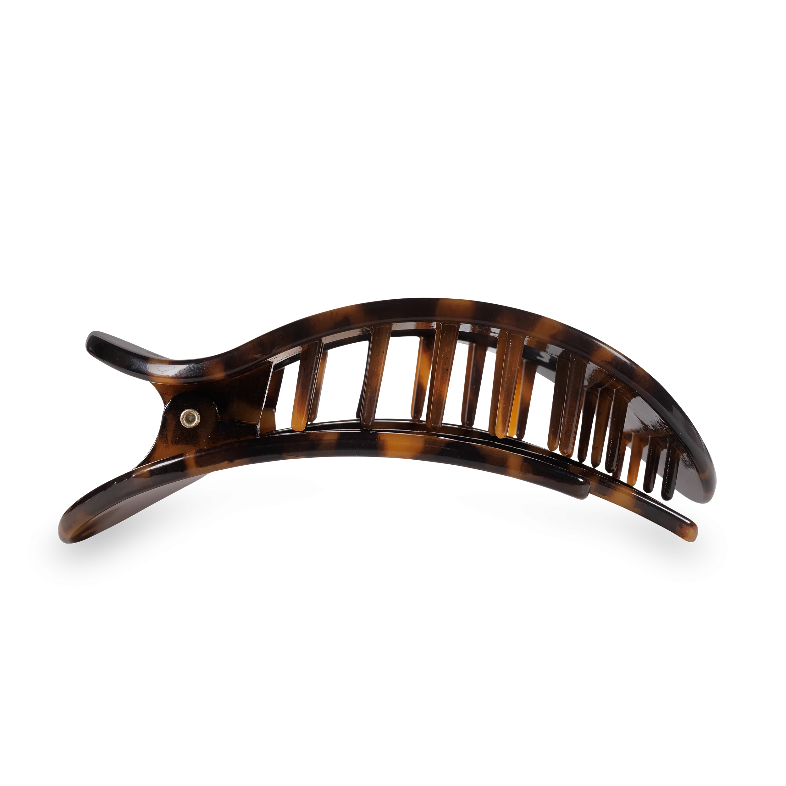 Tortoise Flat Round Clip
