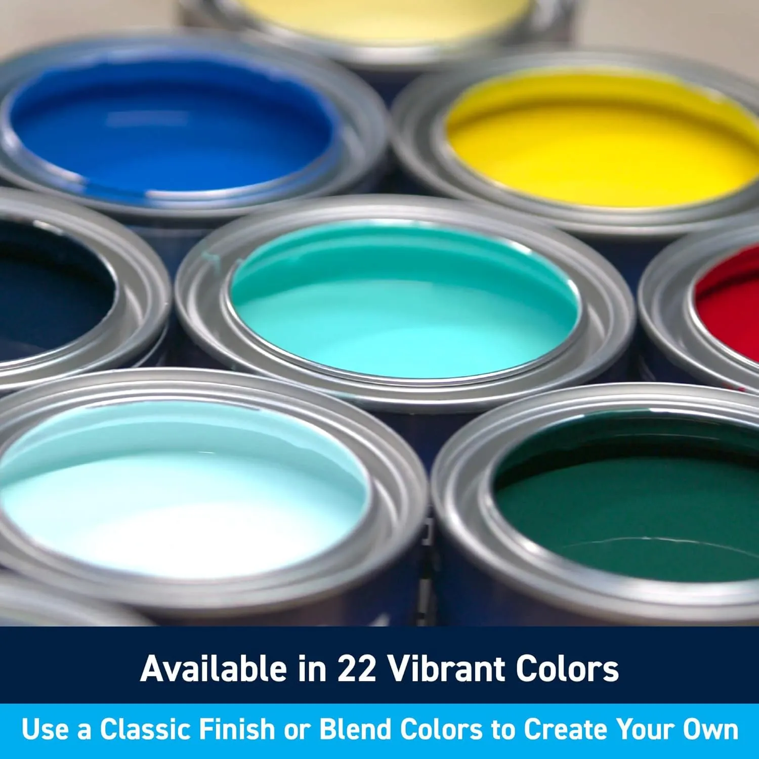 TotalBoat-430786 Wet Edge Marine Topside Paint for Boats, Fiberglass, and Wood (Classic Whaler Blue, 1 Quarts (Pack of 1))