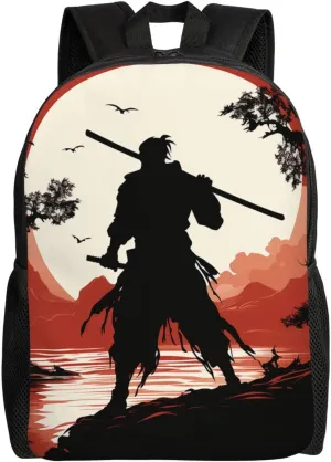 Travel Backpack for Women Men Lightweight 17 inch Laptop Bag Samurai Backpack Casual Daypack