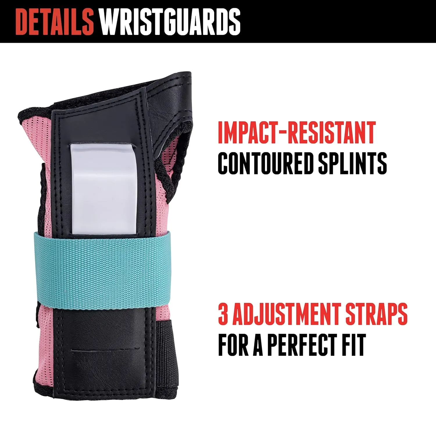 Triple Eight Saver Series 3-Pack Pad Set– Ideal for Skateboarding, in-line Skating, Roller Skating, and Biking