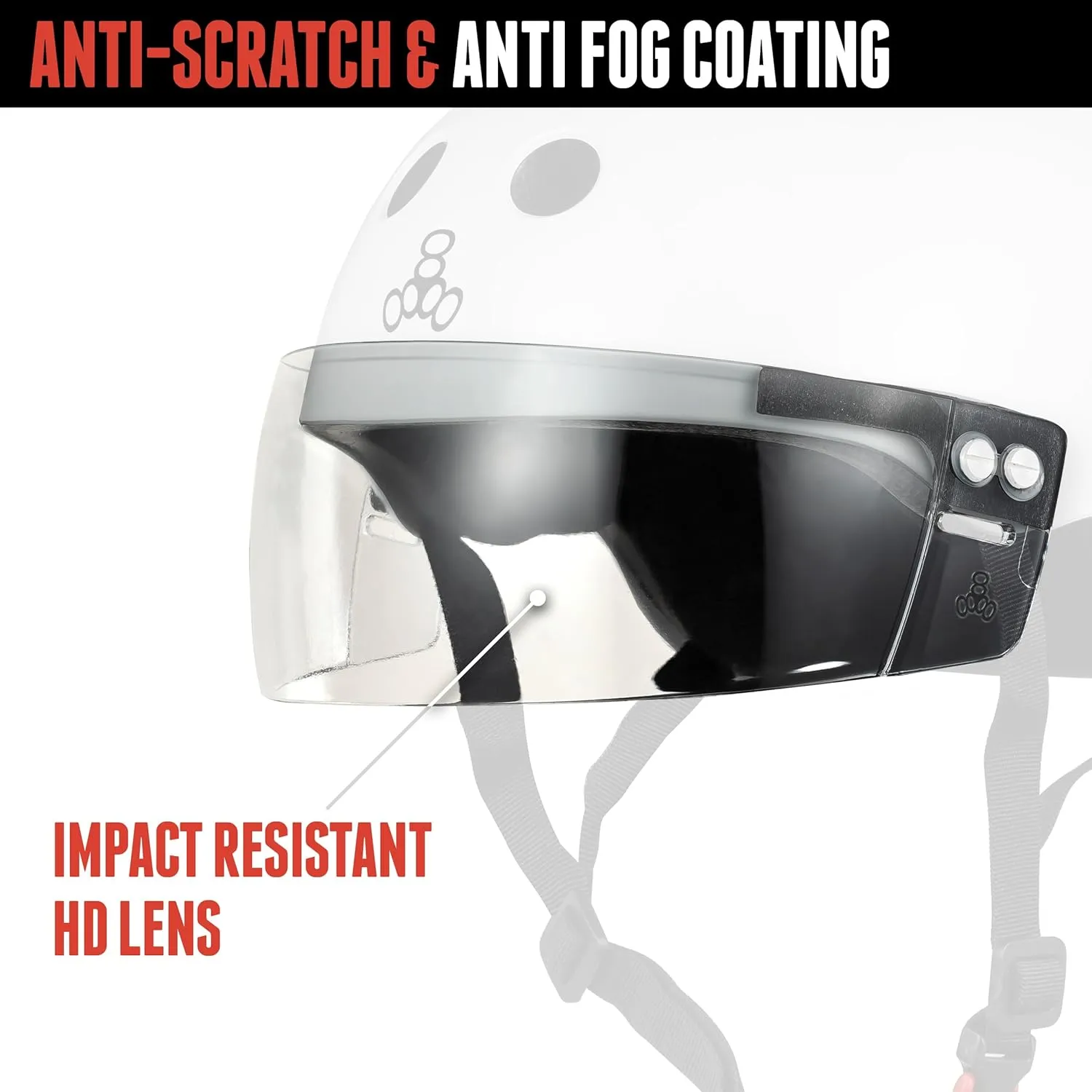 Triple Eight The Certified Sweatsaver Helmet with Visor for Roller Derby, Skateboarding and BMX
