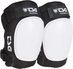 TSG Roller Derby Knee Pads 3.0, for Men & Women, Skateboarding, Roller skating, Rollerblade, Hardshell, Certified Protection, Tear Resistant Nylon, Ergonomic, Slim Profile, Open Back, Swiss Design