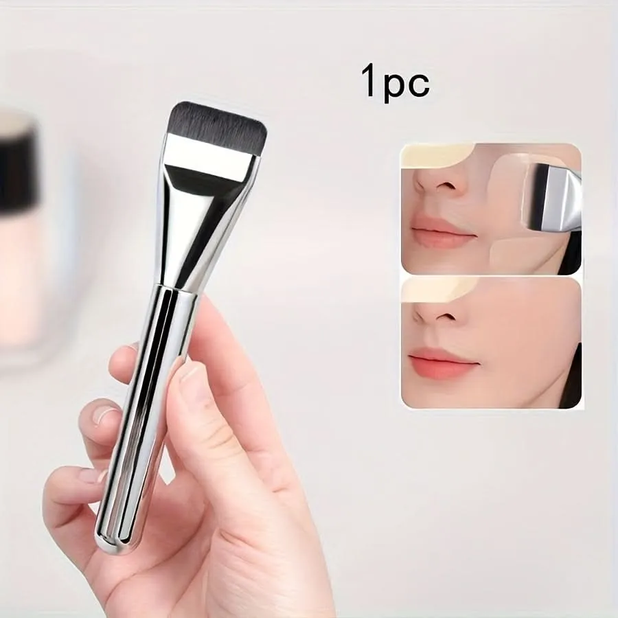 Ultra-Thin Flat Foundation & Mask Brush