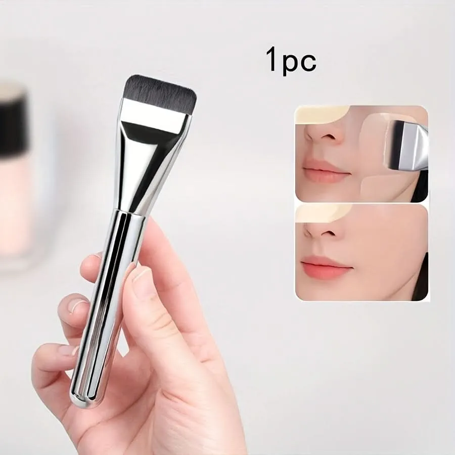 Ultra-Thin Flat Foundation & Mask Brush