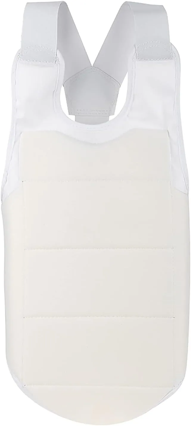 Unisex Taekwondo Karate Chest Guard Vest, Medium Size - Boxing Karate Breast Protector - , Breathable, WearResistant with Adjustable Straps for Adults and Children