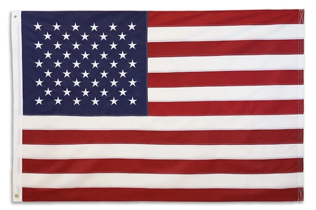 USA Embroidered Flag 5x8ft