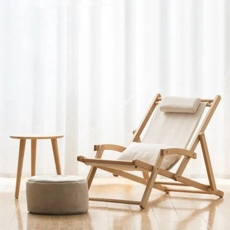 VANRE Solid Beachwood Chair