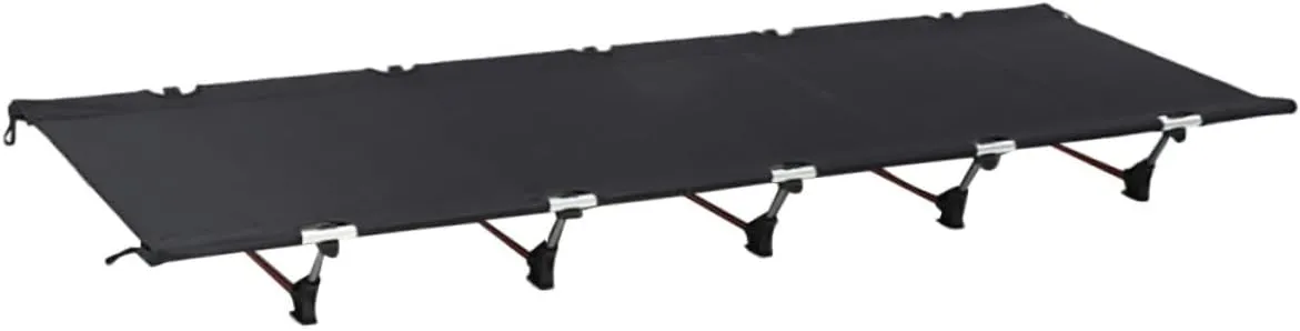 VANZACK Folding Metal Bed Compact Tent Bed Portable Camping Cot Breathable Oxford Cloth Easy to Set up