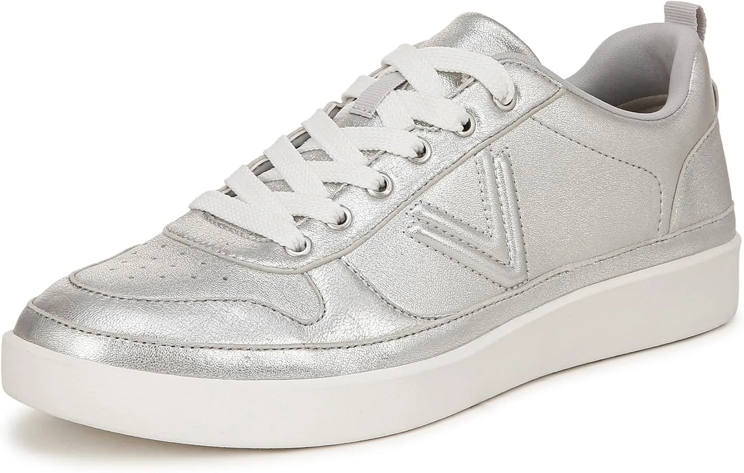 Vionic Women's Walking Sneaker Elise- Comfortable Supportive Walking Shoes That Include VIO Motion Technology Orthotic Insole with Built-in Arch Support, Helps Heel Pain and Plantar Fasciitis