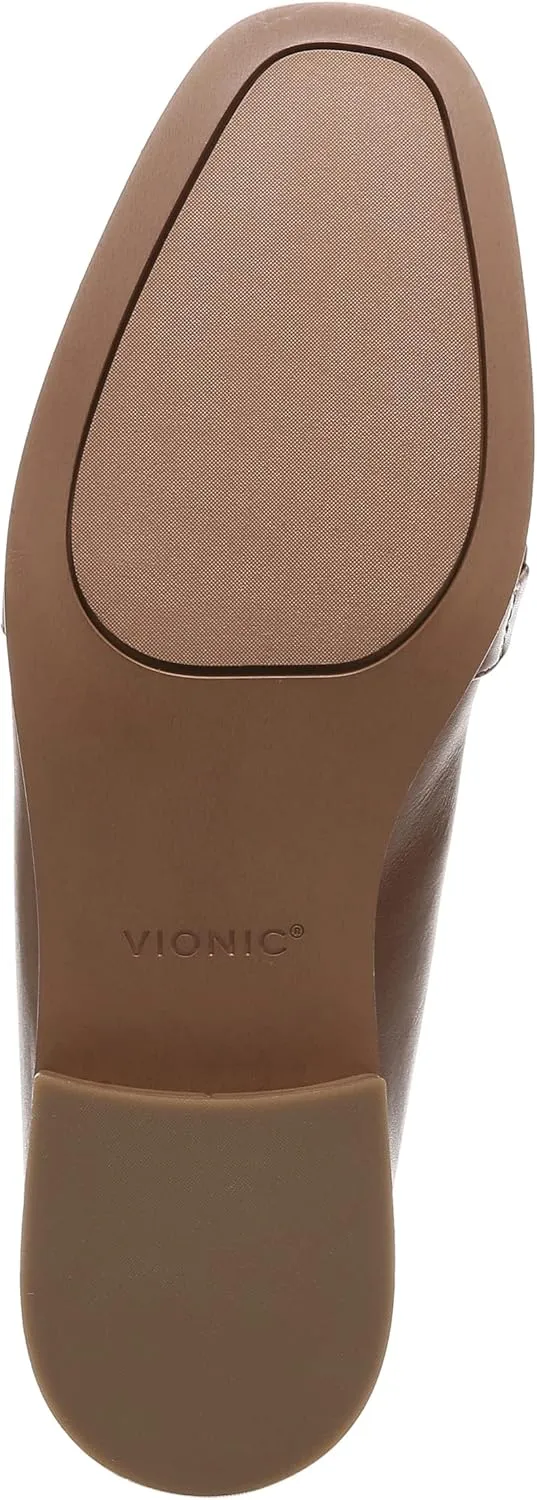 Vionic Women's Wren Mizelle Fashionable Lightweight Loafers-Supportive Everyday Flats That Includes an Orthotic Insole and Cushioned Outsole for Arch Support, Medium and Wide Fit