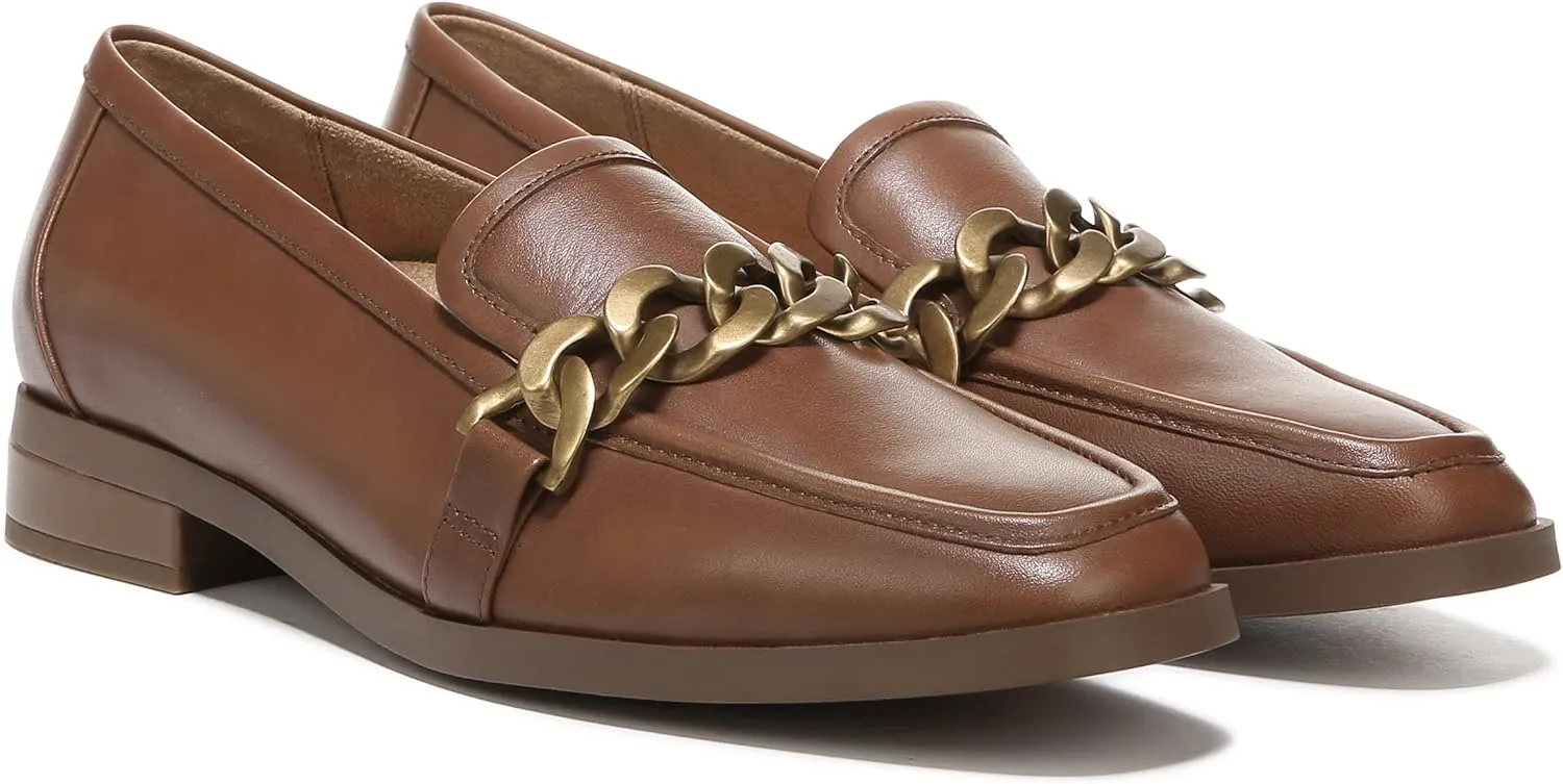 Vionic Women's Wren Mizelle Fashionable Lightweight Loafers-Supportive Everyday Flats That Includes an Orthotic Insole and Cushioned Outsole for Arch Support, Medium and Wide Fit