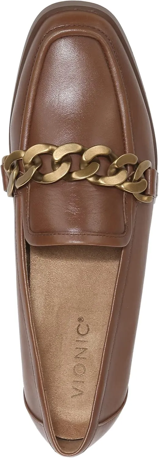 Vionic Women's Wren Mizelle Fashionable Lightweight Loafers-Supportive Everyday Flats That Includes an Orthotic Insole and Cushioned Outsole for Arch Support, Medium and Wide Fit