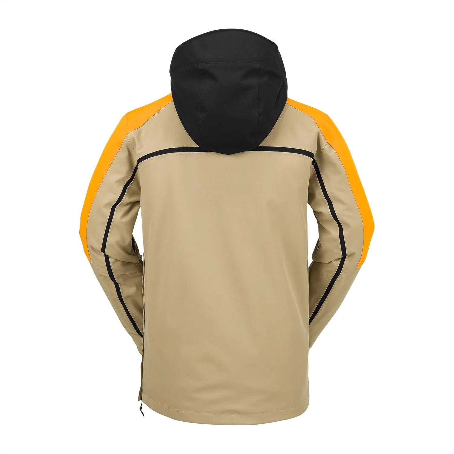 Volcom Men's Brighton Pullover Anarok Hooded Snowboard Jacket