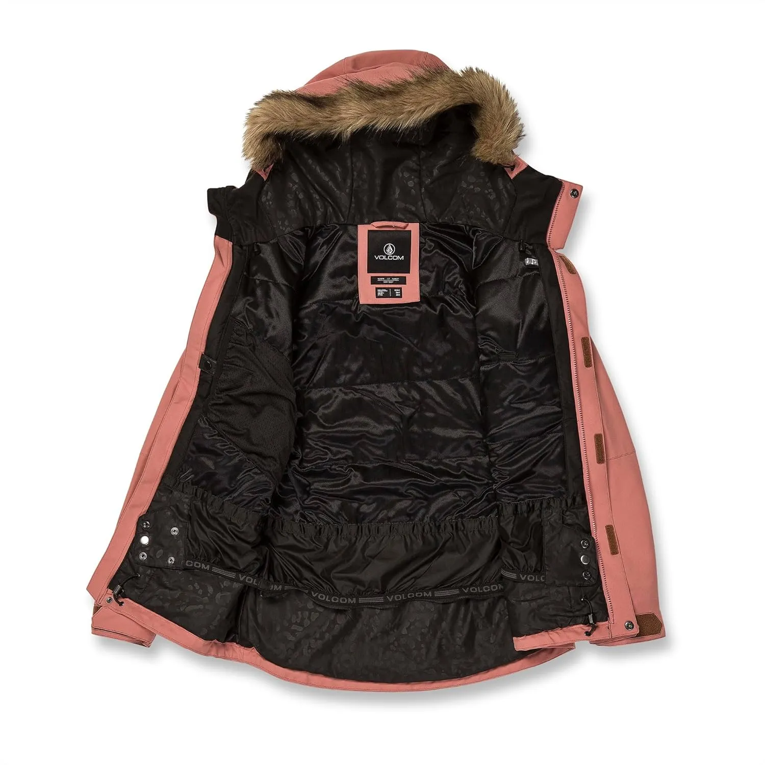 Volcom Women's Shadow Insulated Snowboard Ski Winter Hooded Jacket