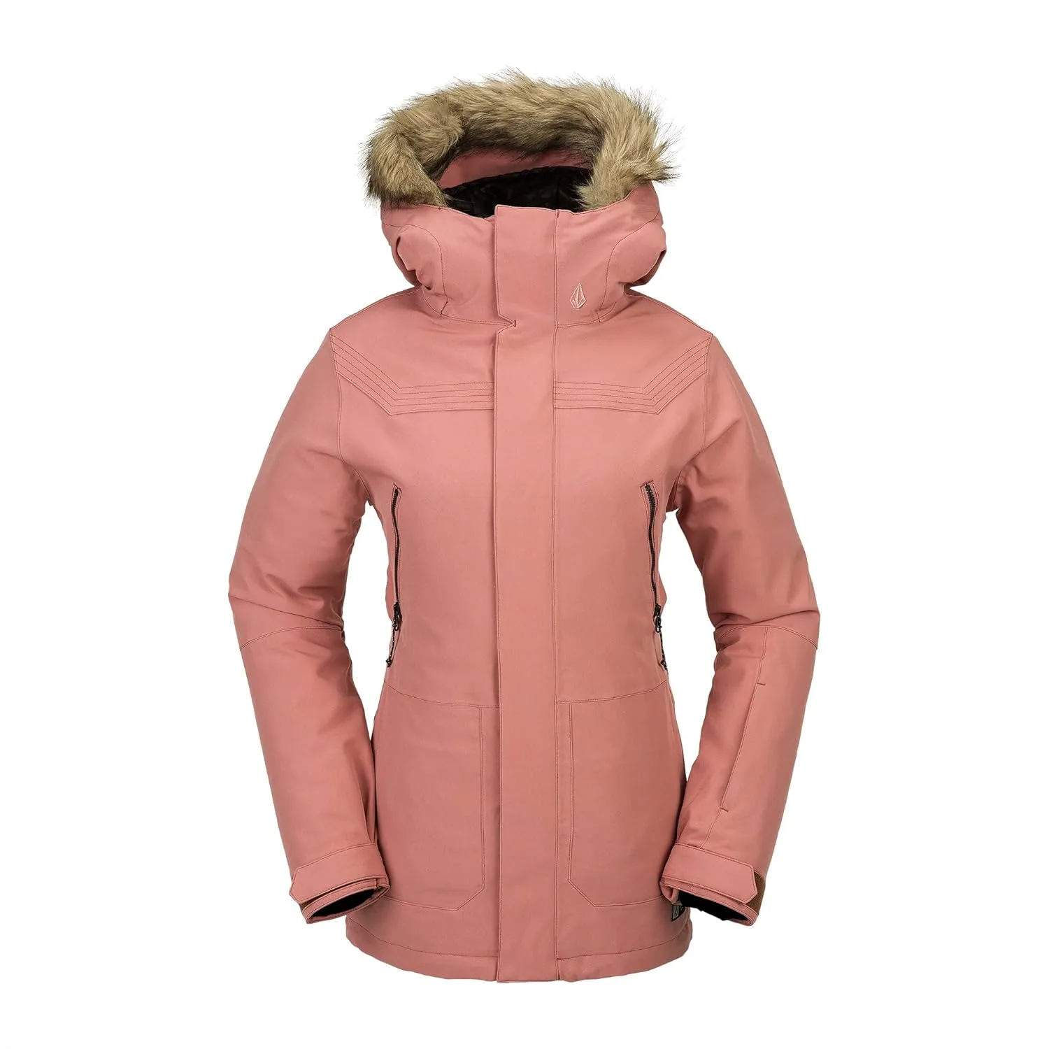 Volcom Women's Shadow Insulated Snowboard Ski Winter Hooded Jacket