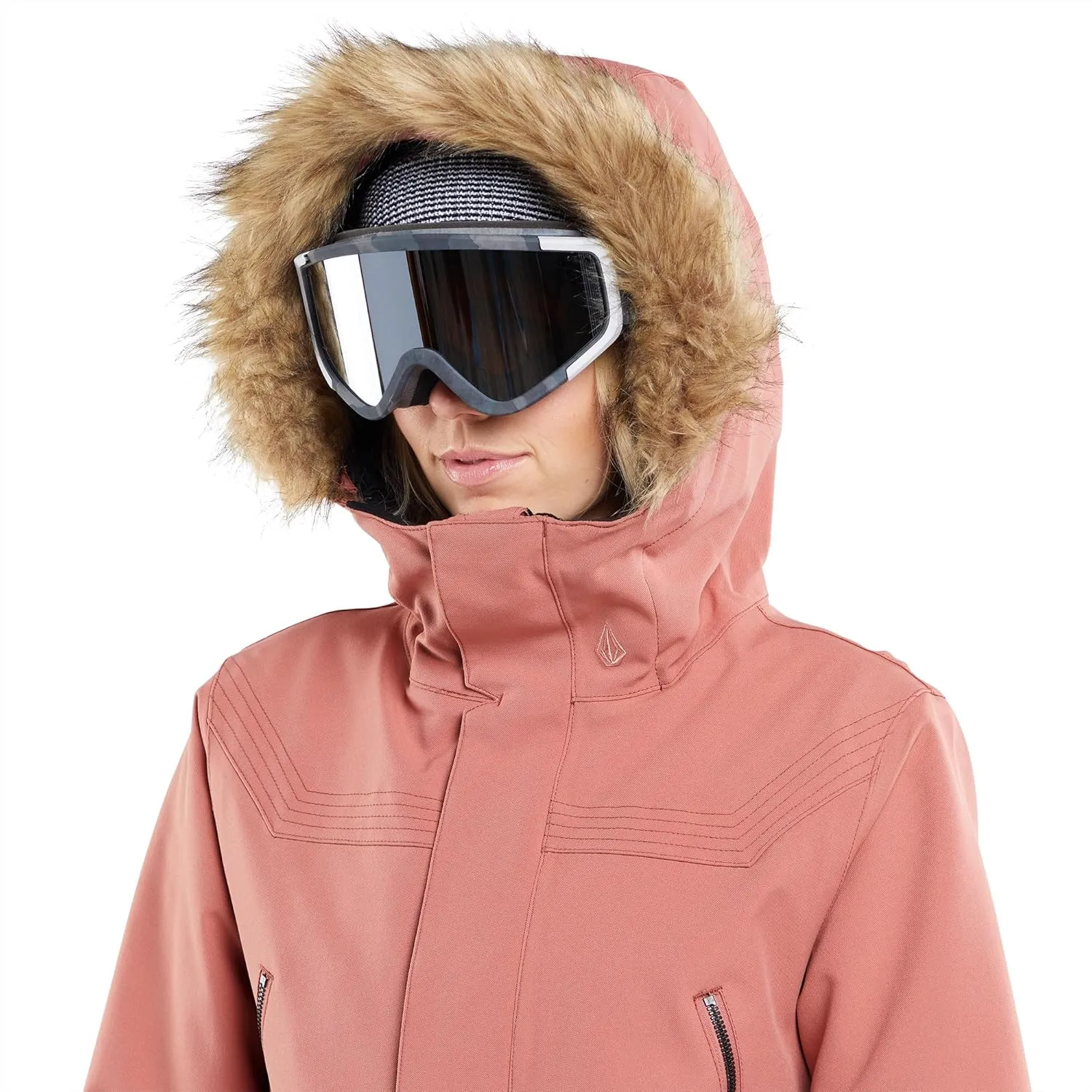 Volcom Women's Shadow Insulated Snowboard Ski Winter Hooded Jacket