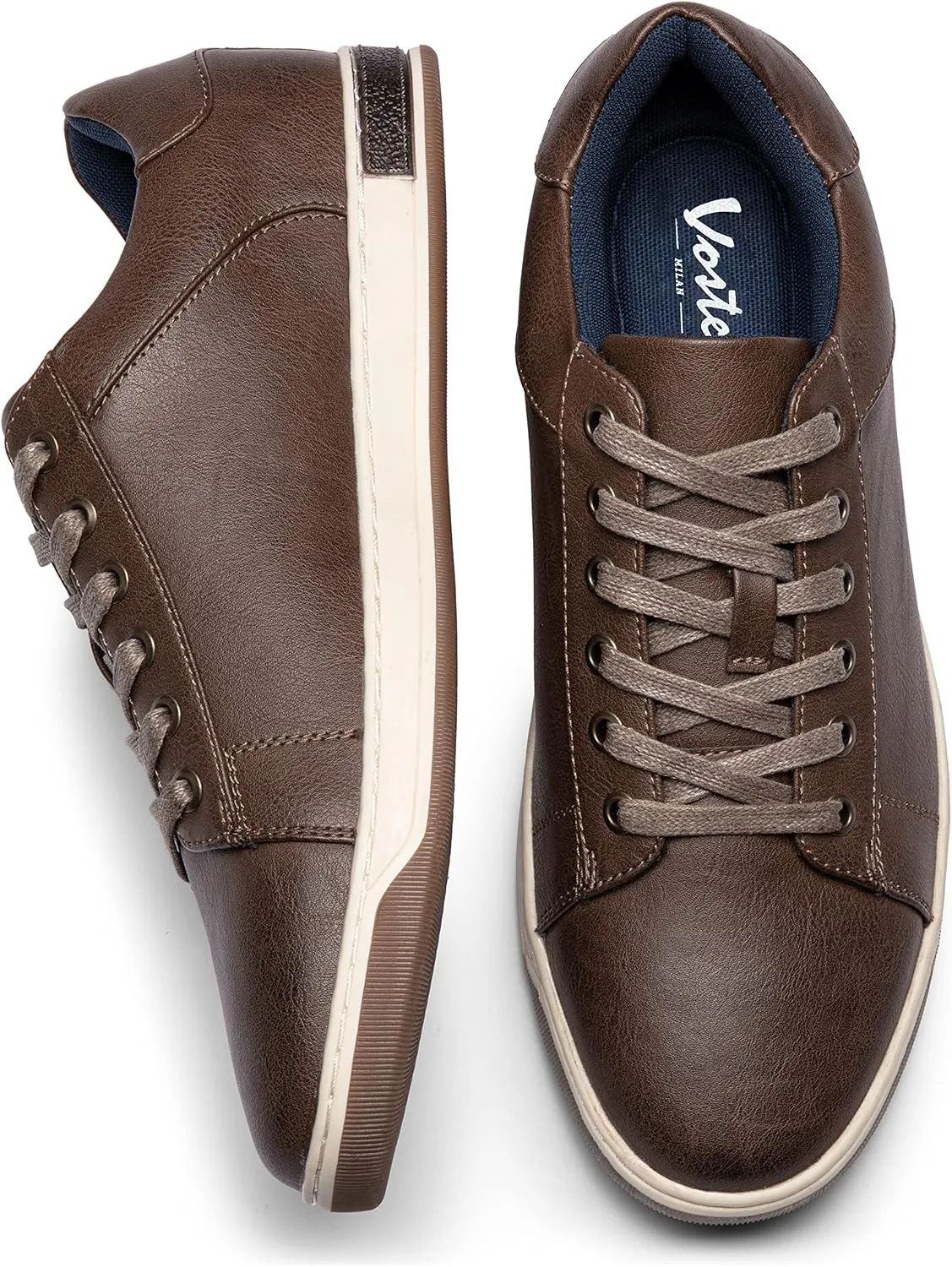 Vostey Men's Sneakers Fashion Casual Shoes Dress Sneaker Oxford Shoes