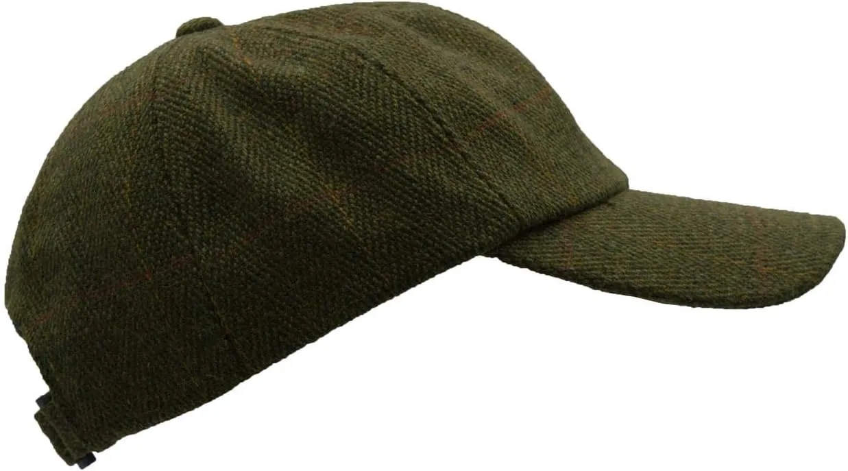 Walker and Hawkes Derby Tweed Shoulden Baseball Cap