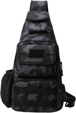 Waterproof Fly Fishing Sling Pack, Waterproof Fishing Tackle Bag Backpack Oxford Cloth Chest Shoulder (Scorpion)