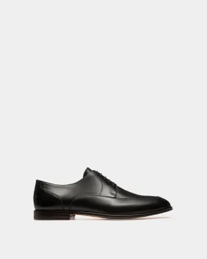 Wedmer Leather Derby Shoes In Black