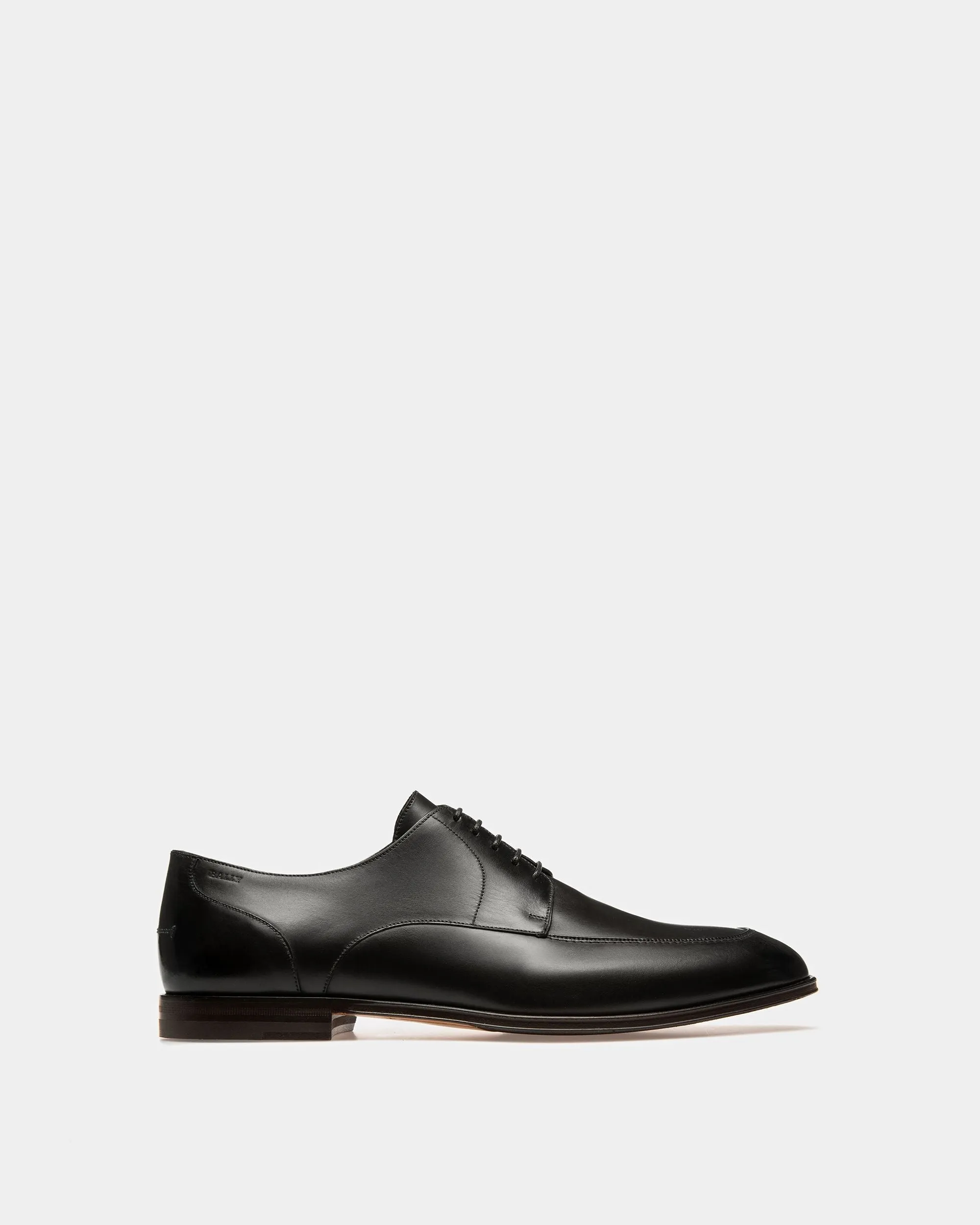 Wedmer Leather Derby Shoes In Black
