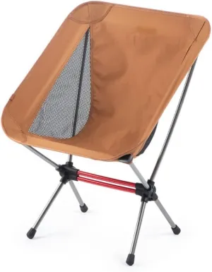 Widened Outdoor Folding Chair Portable Leisure Sketching Beach Camping Fishing Moon Chair (Rosso 70.55437cm) (Rosso 70.55437cm)
