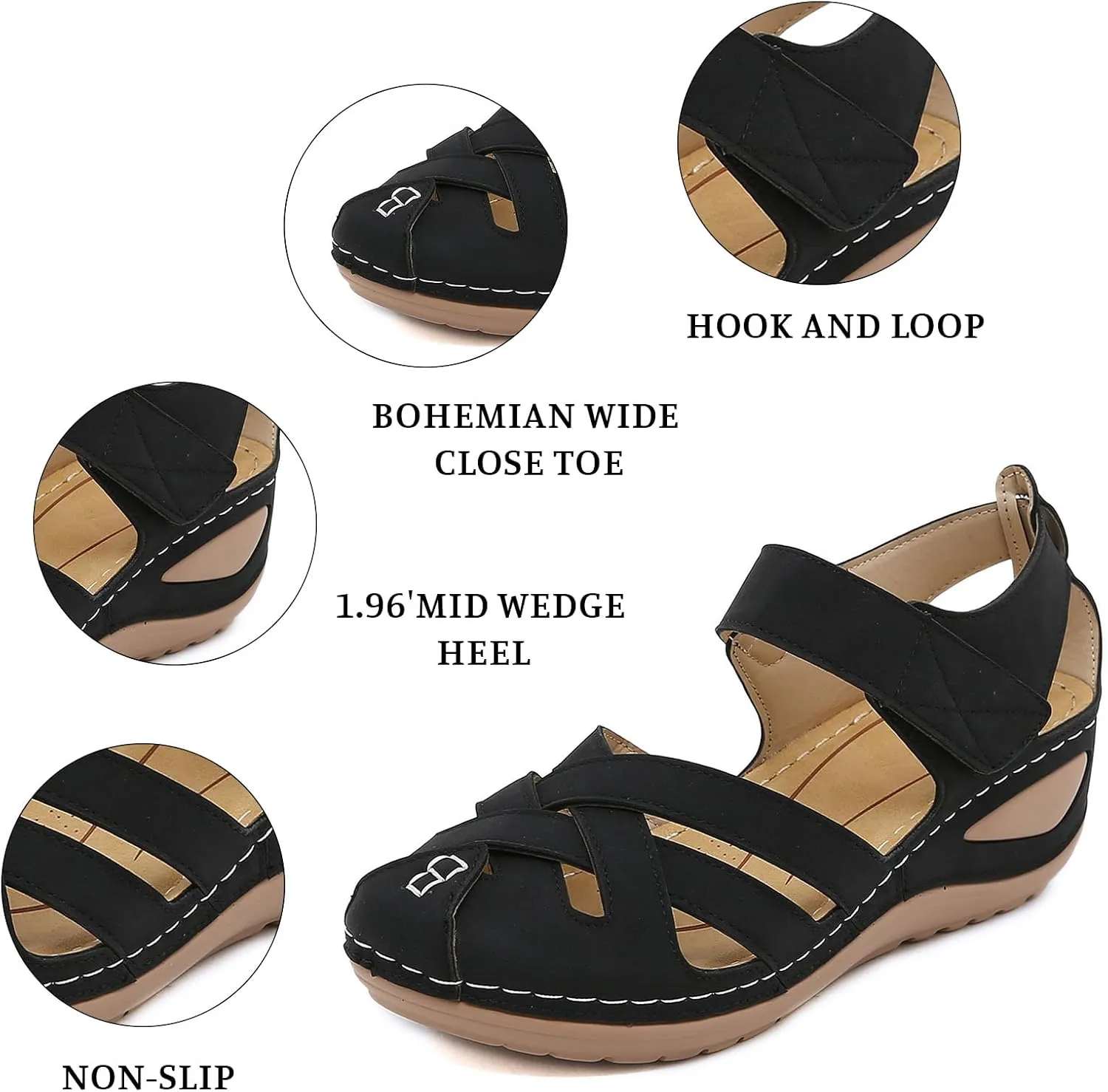 Women Canvas Slip On Lightweight Mule Sneaker,Summer Fashion Open Back Flats Walking Shoes Closed Round Toe Low Top Casual Comfort Print Flat Slippers Slip Non-Slip Sneakers 2025 Loafer