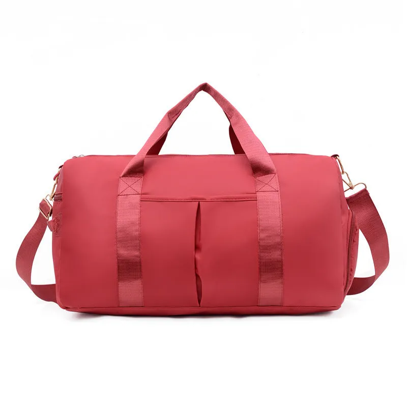 Women's & Men's & Printed Dry Wet Separation Swimming Travel Bags