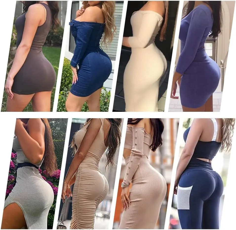 Womens Fake Buttock Briefs Butt Lifter Padded Control Panties Hip Enhancer Underwear Shapewear Boyshort