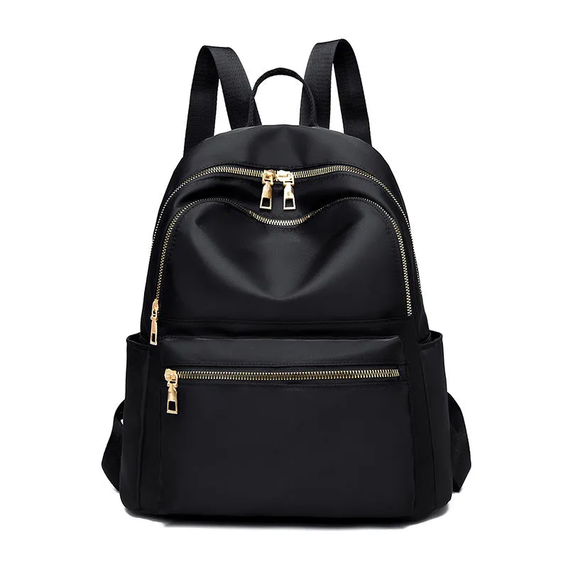 Women's Fashionable Korean Versatile Fashion Oxford Cloth Backpacks