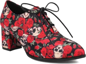 Women's Lace up Oxford Heels Shoes, Vintage Brogue Oxford Pumps, Wingtip Heeled Oxfords