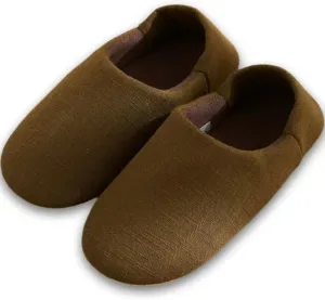 Women's Lightweight House Slippers with Heel Coverage Foldable Maternity Indoor Slippers Breathable Anti-Slip Bedroom Slippers for Travel Home Postpartum Everyday Comfort