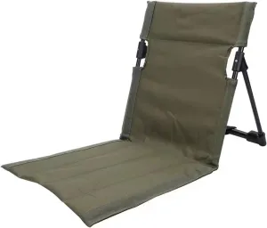 WUXUYI&NING Outdoor Folding Portable Recliner, Folding Chair for Easy Storage, Outdoor Camping Chair, Beach, Camping, Lawn, Music Festival, Travel(Army Green)