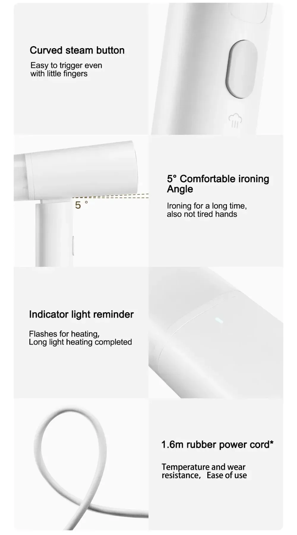 Xiaomi Mijia Foldable Steamer 2 with Mite Removal