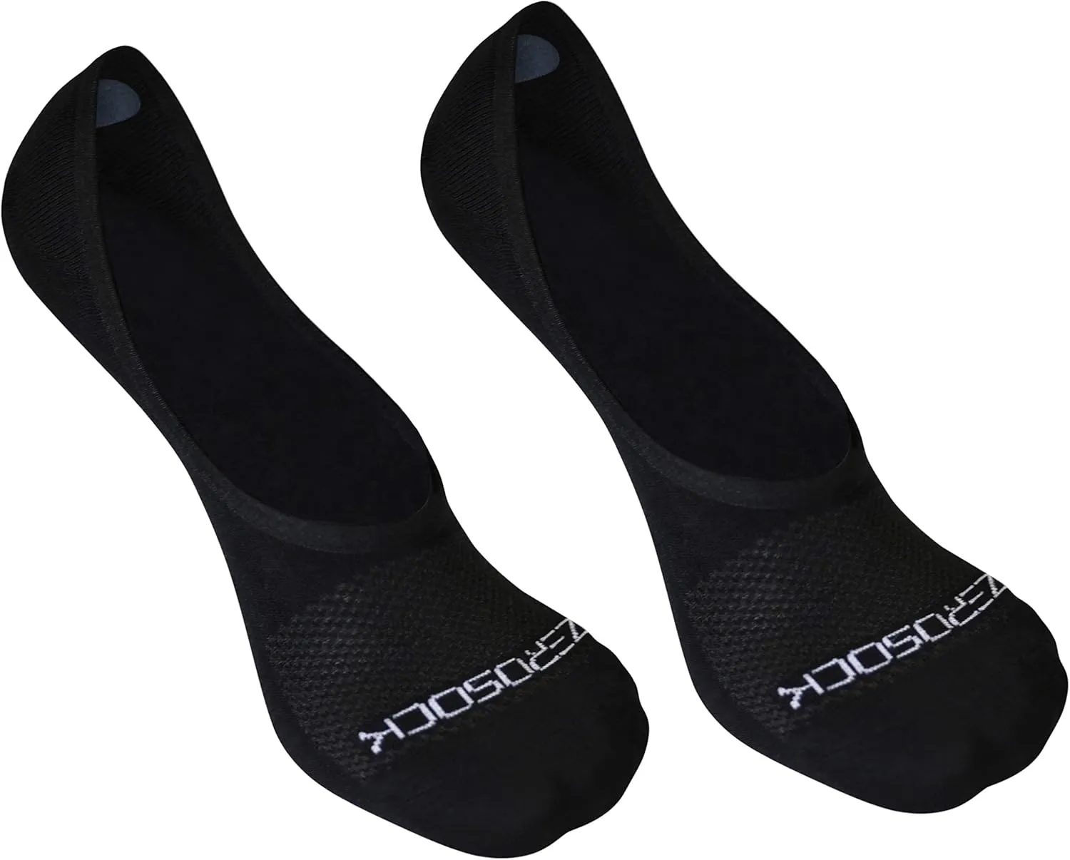 ZeroSock Bamboo Viscose Super Low Invisible Socks With Mesh Ventilation with Anti-Slip Gel Heel Grip (4 Pairs Per Box)