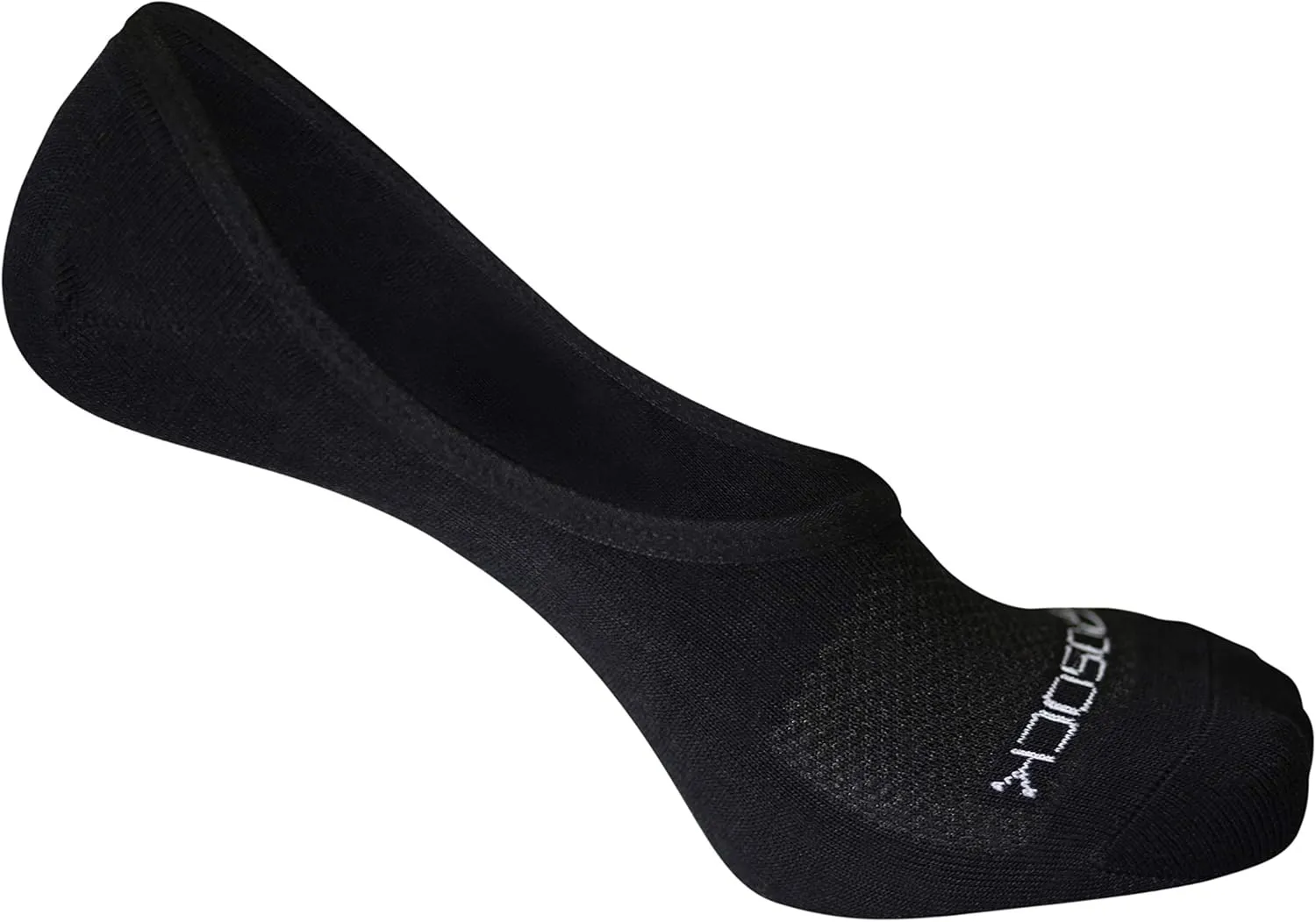 ZeroSock Bamboo Viscose Super Low Invisible Socks With Mesh Ventilation with Anti-Slip Gel Heel Grip (4 Pairs Per Box)